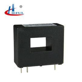 China AC DC Pulse Closed Loop Current Sensor , Hall Current Transducer Black Color factory